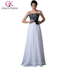 Grace Karin Ladies Elegant Long Lace Evening Dress Patterns 2015 CL6203